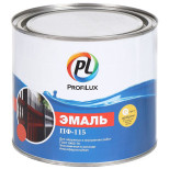 Эмаль Profilux ПФ-115 белая матовая 0,9 кг
