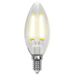 Лампа светодиодная Uniel Sky LED-C35-6W/WW/E14/CL PLS02WH 3000К