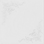 Потолок кассетный Cesal Art Серебряное кружево 047 ЗС К90 300х300 мм