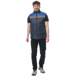 Жилет утепленный Факел Экспертный СОП 87480322.001 темно-синий/васильковый 40-42