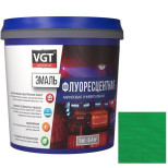 Эмаль универсальная флуоресцентная VGT зеленая 1 кг