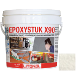 Затирка эпоксидная Litokol Epoxystuk X90 С.00 Bianco белая 5 кг