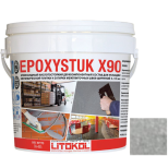 Затирка эпоксидная Litokol Epoxystuk X90 С.30 Grigio Perla жемчужно-серая 5 кг