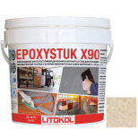 Затирка эпоксидная Litokol Epoxystuk X90 С.690 Bianco Sporco бежевая 5 кг