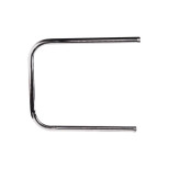 Полотенцесушитель водяной нерж сталь П-образный Ду 25 (1") НР 320х400мм боковое подключение б/к Эко Элит-Металл ВЭК-16-01