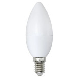 Лампа светодиодная Volpe Norma LED-C37-7W/WW/E14/FR/NR 3000K