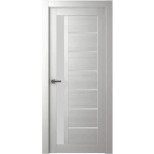 Дверь межкомнатная Belwooddoors New England Ясень рибейра стекло мателюкс белый 2000х700 мм