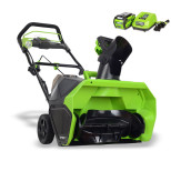 Изображение товара Снегоуборщик аккумуляторный Greenworks GD40SB
