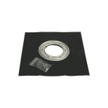 Фланец для трапов 198х114мм с полимербитумным полотном 500х500мм HL HL83.H