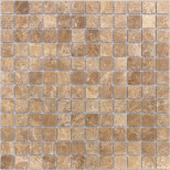 Мозаика из мрамора Caramelle Mosaic Pietrine 4 Emperador Light Pol 298х298 мм