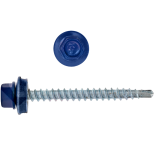 Саморез кровельный металл/дерево окрашенный 4,8х51 мм RAL5002 ультрамарин 2000 шт