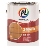 Эмаль для деревянного пола Profilux ПФ-266 глянцевая золотисто-коричневая 1,9 кг 