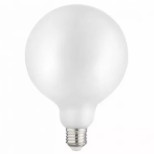 Лампа светодиодная Gauss Filament G125 10W 1100lm 4100К Е27 milky диммируемая LED 187202210-D