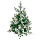 Дерево светодиодное Uniel Xmas Tree Snow ULD-T5460-030/SNA/3AA Warm White IP20 