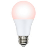 Светодиодная лампа Uniel LED-A60-9W/SCEP/E27/FR/DIM IP65 PLO65WH диммируемая для птиц