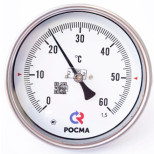 Изображение товара Термометр осевой Росма БТ-41.211 00000024226 L 64 мм Дк 80 мм 1/2 дюйма 60 С