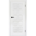 Дверь межкомнатная Komfort Doors Турин-13 эмаль белая глухая 2000х900 мм в комплекте коробка 2,5 шт. и наличник 5 шт.