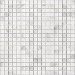 Мозаика из мрамора Caramelle Mosaic Pietrine 4 Dolomiti Bianco Pol 305х305 мм