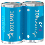 Элемент питания алкалиновый Космос KOCLR20MAX2S LR20 2 штуки