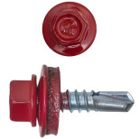 Саморез кровельный Kenner 4,8х19 мм RAL3003 красный рубин 4500 штук в упаковке