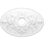 Розетка потолочная полиуретановая Decomaster DR 19 780x540х45 мм