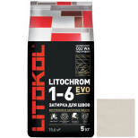 Затирка цементная для швов Litokol Litochrom 1-6 Evo LE.210 Карамель 5 кг