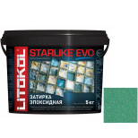 Затирка эпоксидная для швов Litokol Starlike Evo S.420 Verde Prato 5 кг 