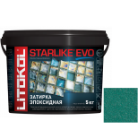 Затирка эпоксидная для швов Litokol Starlike Evo S.430 Verde Pino 5 кг 