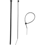 Хомут-стяжка нейлоновый Зубр Профессионал КС-Ч1 309030-76-250 7,6x250 мм 100 штук