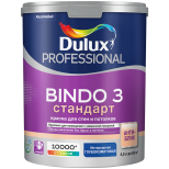 Краска для стен и потолков Dulux Professional Bindo 3 база BW глубокоматовая 4,5 л