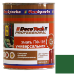 Эмаль DecoTech Professional ПФ-115 Ral 6002 зеленая глянцевая 0,9 кг