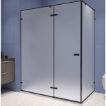 Изображение товара Душевой уголок RGW Stilvoll SV-040B 1200x900 мм матовое стекло черный Германия