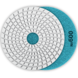 Круг алмазный гибкий Зубр Профессионал 29867-600 Черепашка мокрое шлифование №600 125 мм