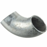 Изображение товара Отвод стальной крутоизогнутый 325 мм 90 градусов цинк под приварку