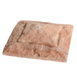 Плита накрывочная из искусственного камня Kamrock 85560 четырехскатная песочная