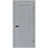 Дверь межкомнатная Komfort Doors Классик-1 глухая Эмалит светло-серый 2000х700 мм в комплекте коробка 2,5 шт и наличник 5 шт