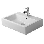 Раковина накладная Duravit Vero 044560 нешлифованная 600х470 мм