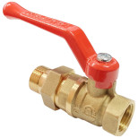 Кран шаровой Valfex VF.225.LR1.034 с американкой 3/4 дюйма с наружной и внутренней резьбой