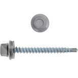 Саморез кровельный Креп-Комп ск357004к 4,8х35 мм Ral 7004 серый 3000 штук