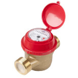 Счетчик для горячей и холодной воды Декаст 73-32-01 Ду 32 90 градусов 160 мм