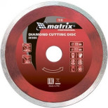 Диск алмазный сплошной Matrix Professional 73185 125х22,2 мм