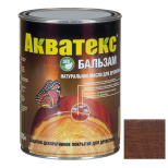 Масло натуральное для древесины Акватекс Бальзам Махагон 0,75 л