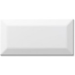 Керамическая плитка (TAU) Плитка Biselado classic White m (матовая) 7,5х15