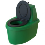 Туалет торфяной Экопром Rostok Комфорт зелёный