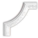 Изображение товара Декоративный угол для молдинга Decomaster DP 8053B 270x270x22 мм белый