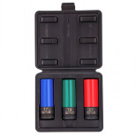 Изображение товара Набор головок ударных Stels 6-гранных удлиненных для колесных дисков 3 предмета 13953