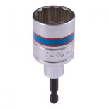 Головка для шуруповерта King Tony 76B824M двенадцатигранная 1/4 дюйма 24 мм