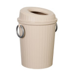 Изображение товара Ведро для мусора Grampus GR-8387 8,5 л пластиковое бежевое