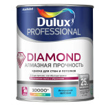 Краска для стен и потолков Dulux Diamond Matt водно-дисперсионная матовая база BC 0,9 л