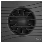Вентилятор вытяжной Diciti Silent 4C осевой с обратным клапаном matt black